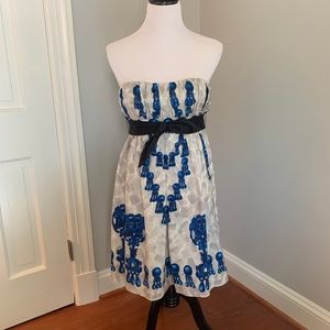 Nanette Lepore Strapless Cocktail Dress
